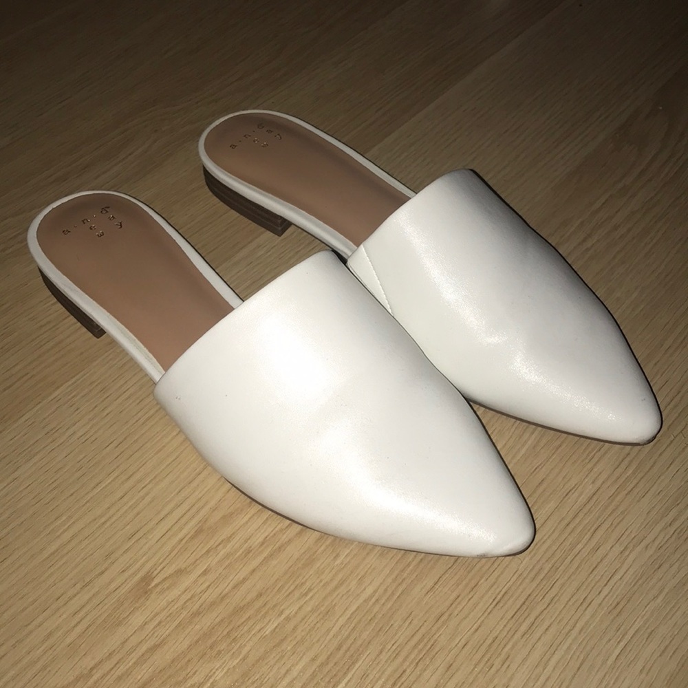 Flat slides - White point toe
